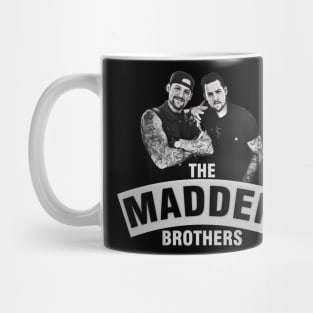 The Madden Brothers///Black & White Portrait Mug